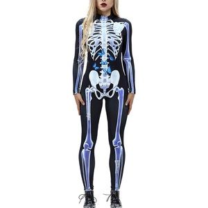 Preloved, skeleton jumpsuit
